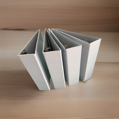 White 3'' Binders  - 4 per box