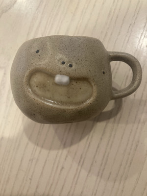Kawaii Kato Kogei Tea Cup Potato Kun Stoneware Japan Handpainted