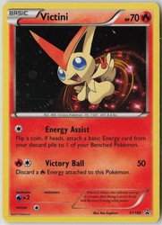 Victini XY189 XY Black Star Promo Holo