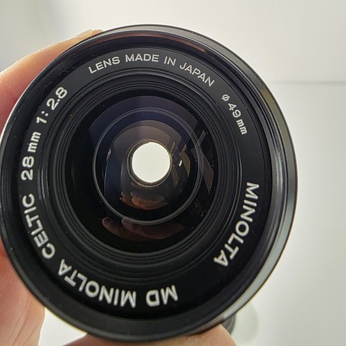 Minolta 28mm f2.8 Celtic MD Mount Lens - Afbeelding 12 van 14