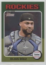 2024 Topps Heritage High Number Chrome 540/699 Elias Diaz Elias Díaz #474 16kt