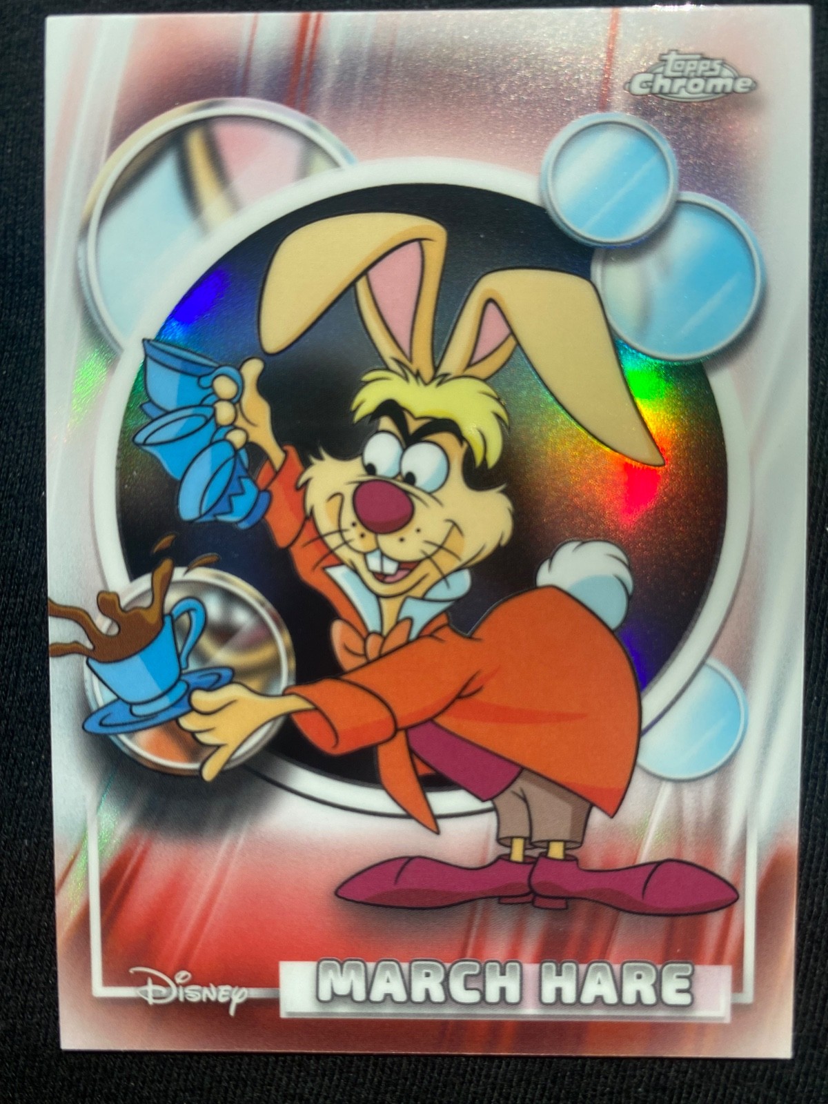 March Hare - 2026 Topps Chrome Disney Refractor #79 - Alice in Wonderland