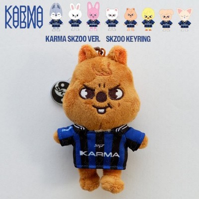 STRAY KIDS KARMA ALBUM SKZOO ver. KEYRING HAN QUOKKA PROFILE CARD