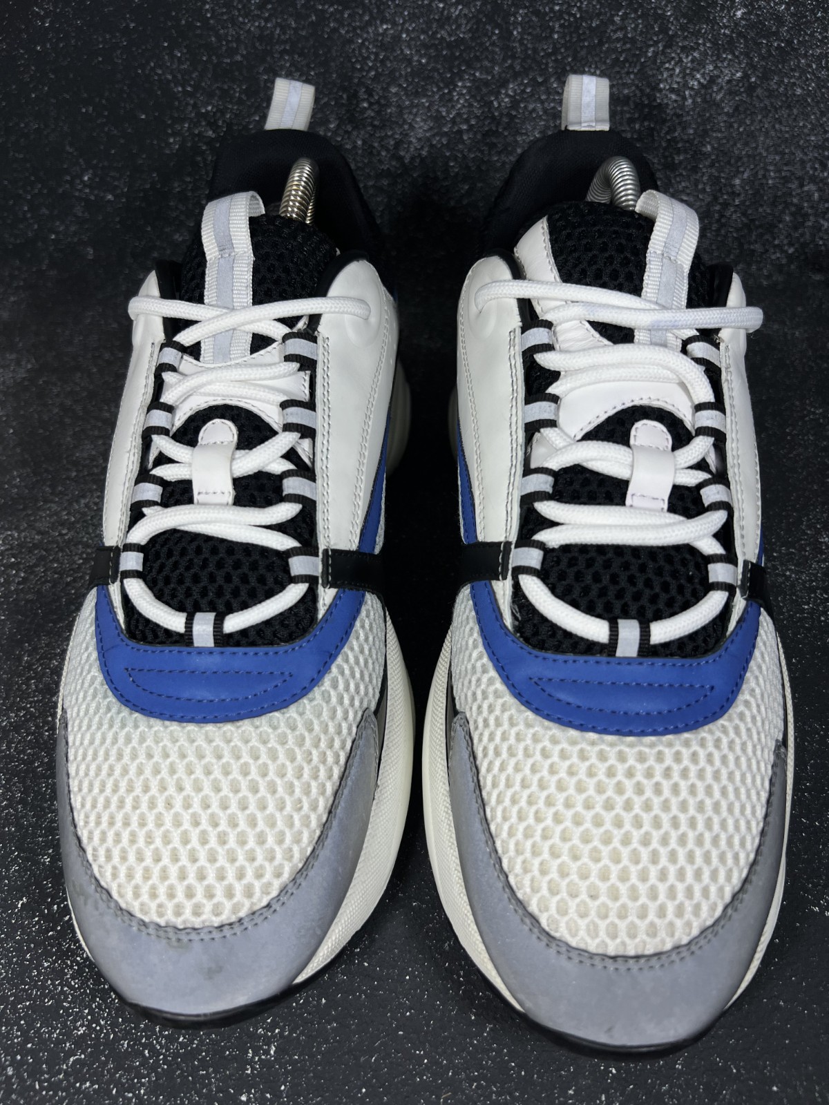 Dior B22 Chunky Sneakers EU 45 - Stylish White Blue Black Trainers image 2