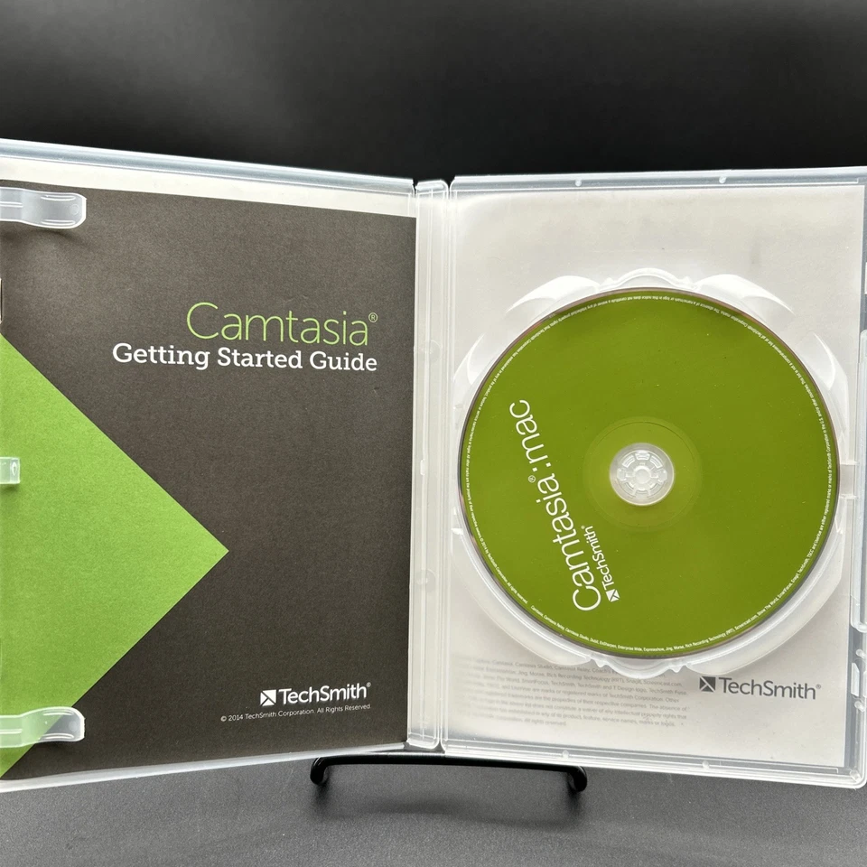 Camtasia Studio - TechSmith Software Disk - Powerful Video Editing for Mac - Image 2 of 2