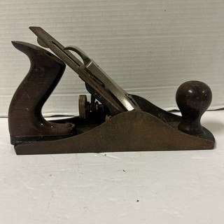 Vintage Stanley Bailey No. 4 1/2 Smooth Bottom Wood Plane