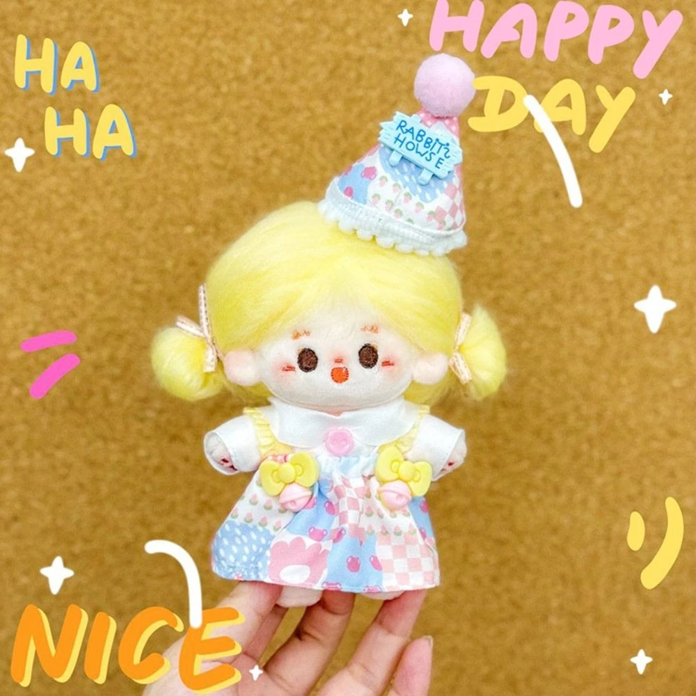 VETEMENTS Vestiti per bambola in cotone fatti a mano 10 cm bambola in cotone Lolita vestito bambini giocattoli