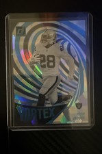2023 Panini Donruss - Vortex Josh Jacobs #VOR-11 Cubic /50