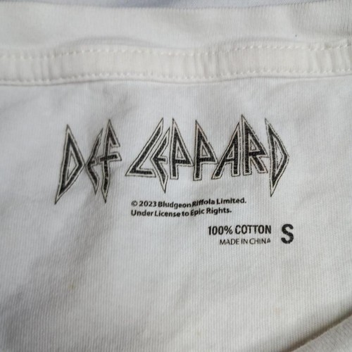 Def Leppard Rock of Ages white t-shirt Size S #rock #bandtee - Picture 6 of 6