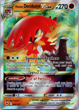 Hisuian Decidueye VSTAR Holo Ultra Rare SWSH10: Astral Radiance 084/189 NM