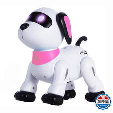 Yiman Remote Control Robot Dog Toy, Programmable Smart, Voice Control, for Kids