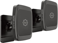  2 Pack Universal Stick on Dashboard Magnetic Phone Car Mount, for Cell Phones