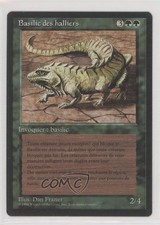 Thicket Basilisk French Black Border Magic: Revised Edition 1994