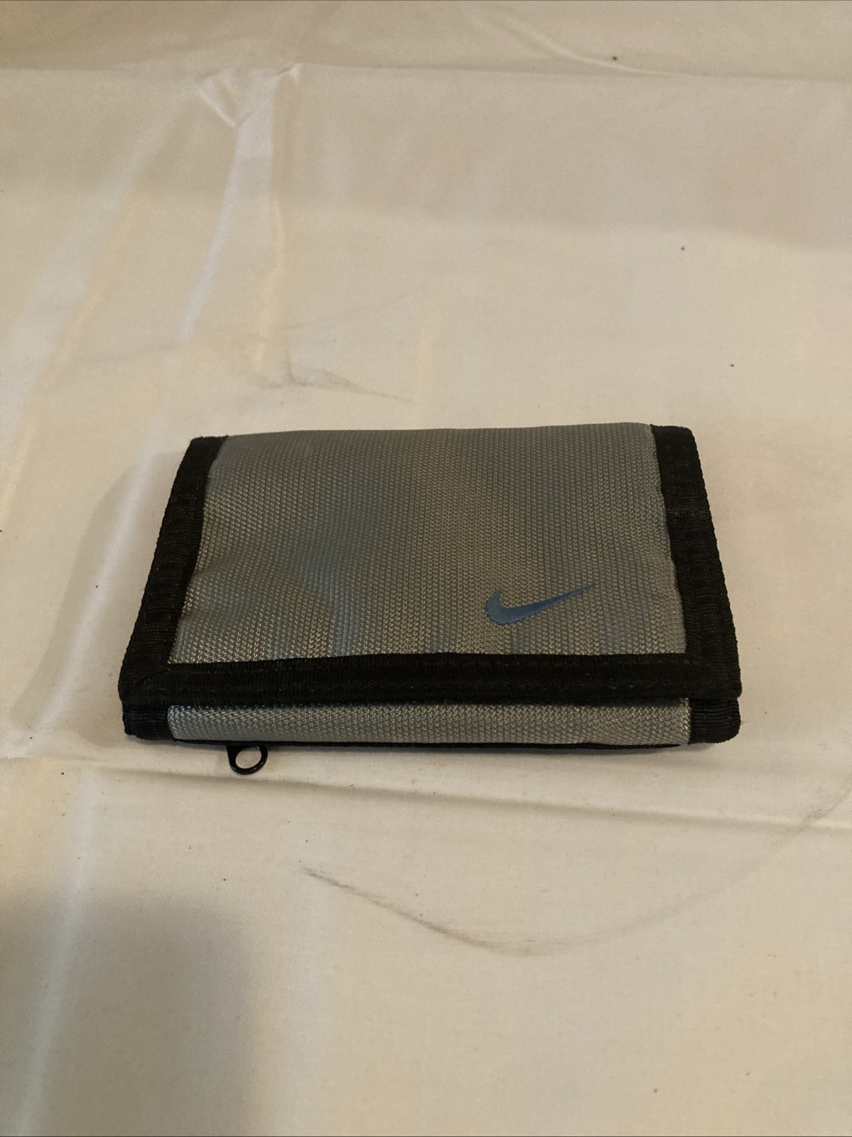 Nike Basic Trifold Wallet Embroidered Swoosh Bill… - image 1