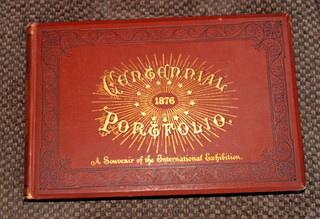 1876 Cenntennial Portfolio International Exhibition Philadelphia 52 Lithos Rare