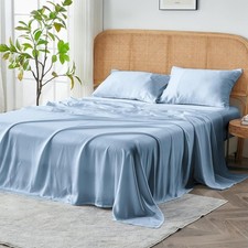 AiryWeight Tencel Sheet Set, 100 Lyocell Derived from Eucalyptus, Buttery Soft,