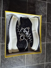 Diemme Roccia Vet Black Suede White Sole Boots Size EU 46 UK 11