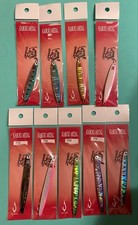 First come, first served. Kabuki Metal Katamuki Metal Jig Set with bonus.