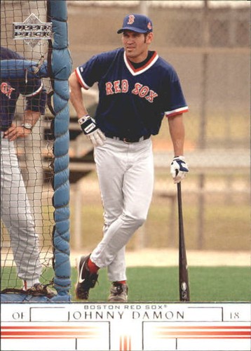 2002 Upper Deck Johnny Damon #597 card