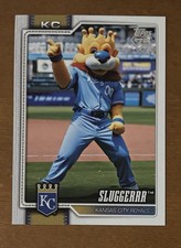 2026 Topps Celebration Mascots Insert SP #M-9 Sluggerrr Royals