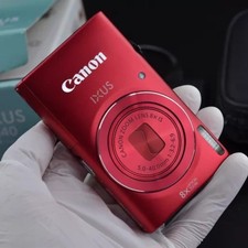 Canon IXUS 140/PowerShot ELPH 130 IS 16.0MP Red Digital Camera 8x Optical Zoom