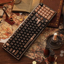 New VALKYRIE VK99 Pro black Three Model mechanical keyboard delivery fast