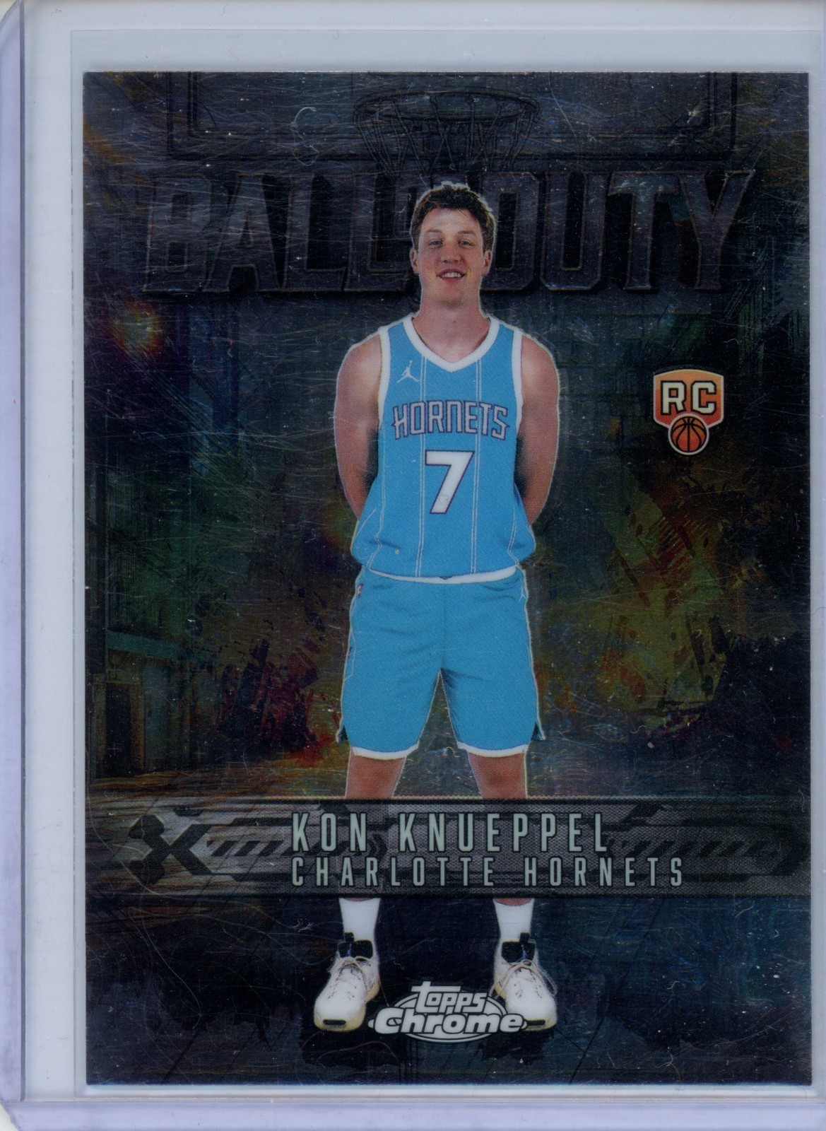 2025-26 Topps Chrome #BD-23 Kon Knueppel Ball of Duty