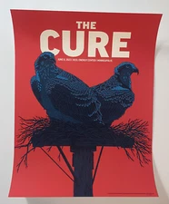 The Cure Poster Minneapolis 2023 Xcel #’d X/1650 Silkscreen 1st Edition Sold Out