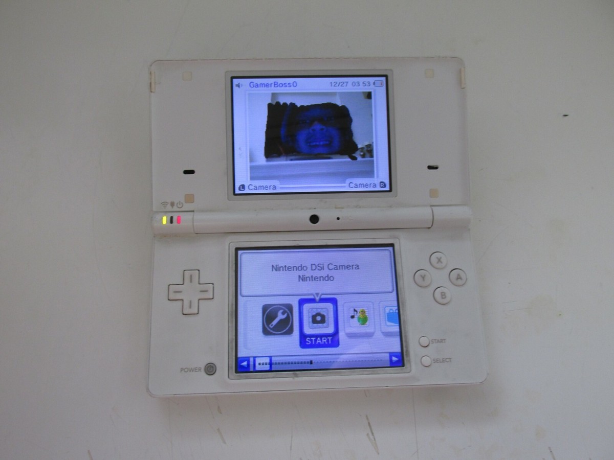 Nintendo DS DSi White Handheld Console Game System | eBay