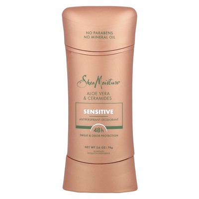 Antiperspirant Deodorant, Sensitive,Aloe Vera & Ceramides , 2.6 oz (74 g)