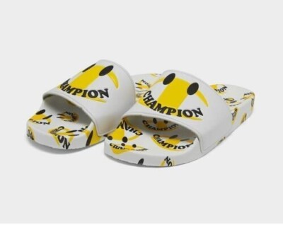 CHAMPION LIMITED EDITION IPO SMILE SMILEY FACE SLIDES SLIDE  display picture 1