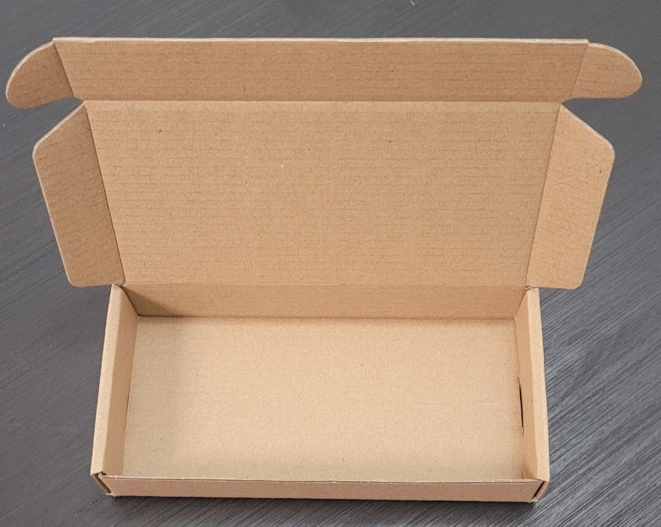 Lot of 50 Brown Corrugated Shipping Mailer Packing Box 7"x7"x1" (17x17x2.5 cm) - Image 3 of 4
