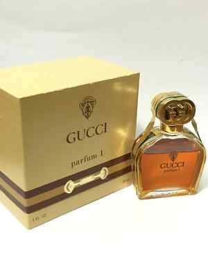 Gucci 1 Parfum 1.0 fl oz/30 ml Pure Perfume Rare Splash Vintage | eBay