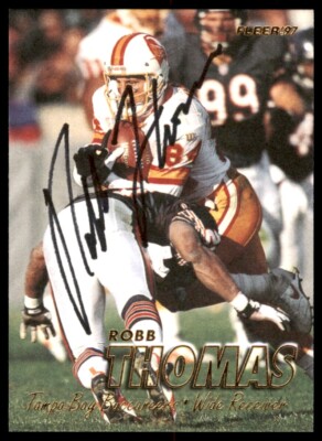 デイリー・ブリント 1997 Fleer Robb Thomas OnCardIPAuto Buccaneers #237 *Noles2148* | eBay