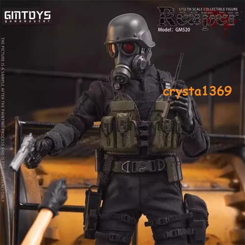 STOCK! Modellino Modellino Gmtoys 1/12 Resident Evil Reaper hunk giocattolo Deluxe Ver. - Foto 5 di 9