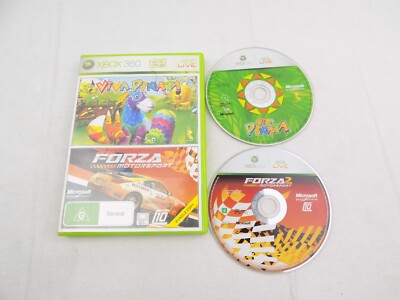 Mint Disc Xbox 360 Forza Motorsport 2 & Viva Pinata - No Manual | eBay ...