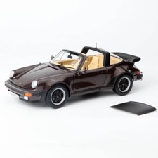1987 PORSCHE 911 (930) CARRERA TURBO TARGA BROWN 1:18 by NOREV 187665 NEW IN BOX