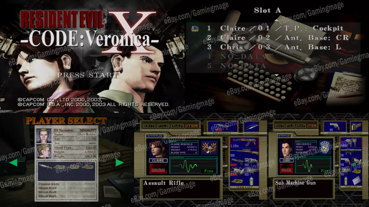 Resident Evil Code: Veronica X HD