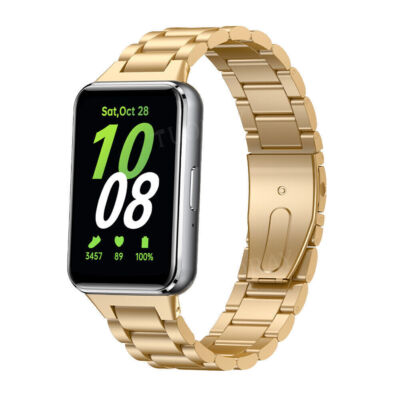 Für Samsung Galaxy Fit 3 SM-R390 Milanese Silikon Nylon Edelstahl Armband Strap