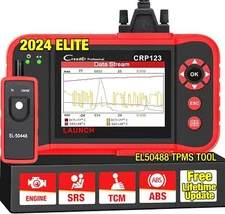 LAUNCH CRP123 Car OBD2 Scanner Code Reader Check Engine ABS SRS Diagnostic Tool