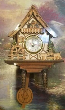 Cuckoo Clock.  Choose From Several Designs. Antique Styling. Battery Operated. 