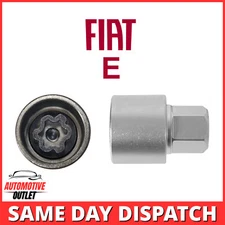 MASTER LOCKING WHEEL SECURITY NUT BOLT REMOVER KEY SOCKET E FOR FIAT