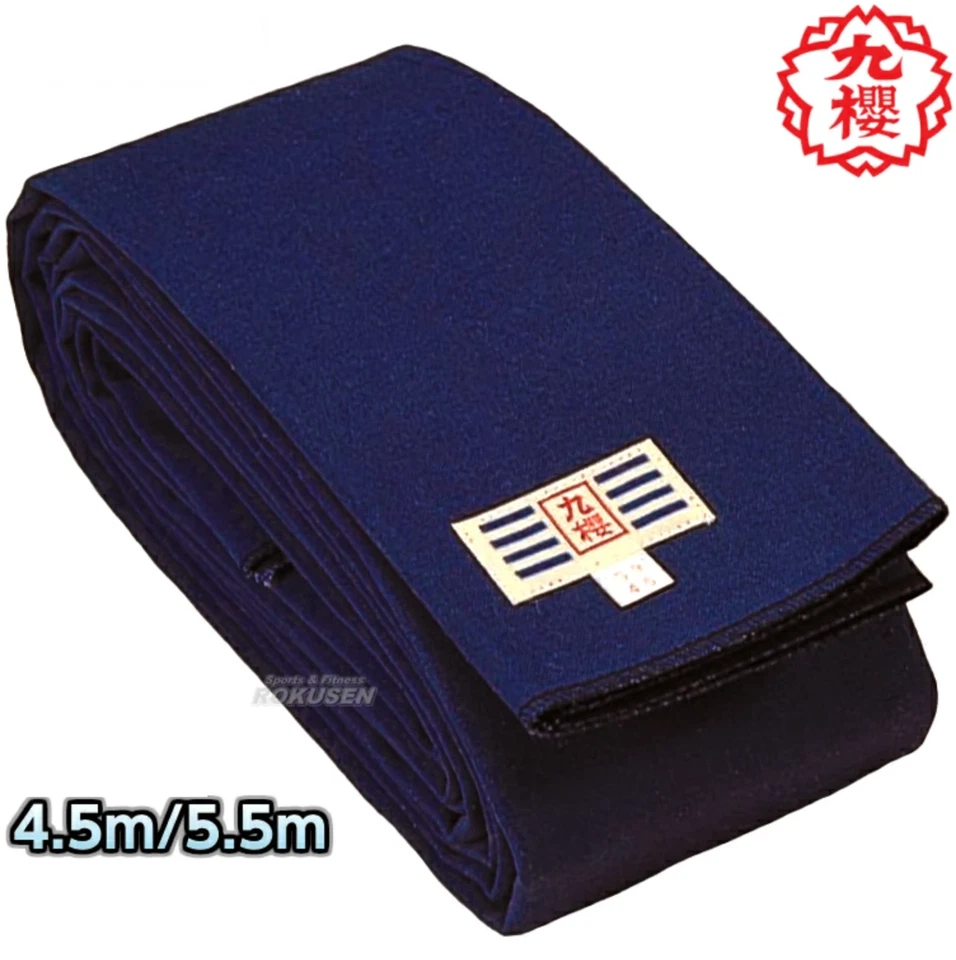KUSAKURA Japan SUMO Wrestling Mawashi loincloth Uniform Navy SB955 45cm x 5.5m