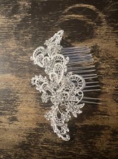 Bridal Wedding Silver Head Piece