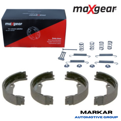 MAXGEAR Bremsbacken + Federnsetz für CALIBRA MONZA OMEGA SENATOR VECTRA SAAB 9-5