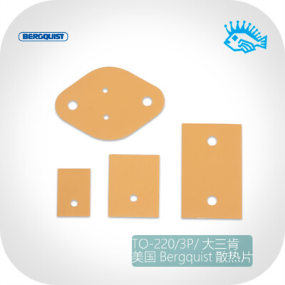 Bergquist TO-220 3P Golden Seal Sanken Medium and High Power Tube Heat Sink