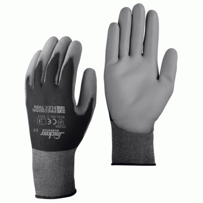 Snickers 9321 Precision Flex Light Handschuhe - SCHWARZ