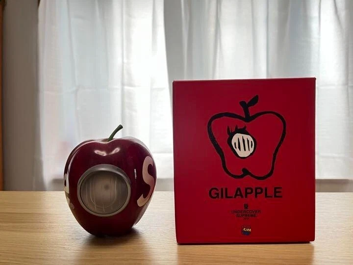 Supreme UNDERCOVER Collaboration Gilapple apple Lamp Light Red MEDICOM TOY