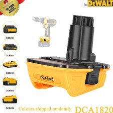 For Dewalt Adapter DCA1820 Convert Li-ION Battery 20V MAX Ni-Cd  Ni-Mh Tools