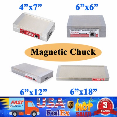 Permanent Magnetic Chuck EDM Fine Pole Surface Grinder 4X7 5X10 6x6 6X12 6X18